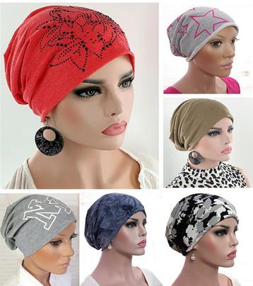 Hippe oversized CHEMO Mutsjes Haarverlies zacht Vanaf 14,95 beschikbaar voor biedingen