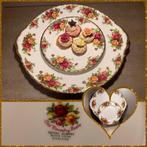Royal Albert - Gebak/taartset (7) - Old country Roses -, Antiek en Kunst