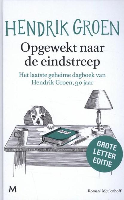 Opgewekt naar de eindstreep | 9789029094320 | Hendrik Groen, Boeken, Literatuur, Zo goed als nieuw