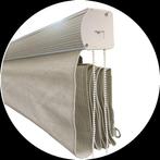 Vouwgordijn HDPE voor buiten 296x240cm Sahara Sand, Nieuw