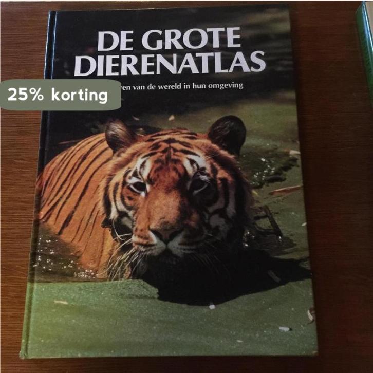 GROTE DIERENATLAS 9789027482648 Auteur, Boeken, Overige Boeken, Gelezen, Verzenden