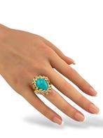 Ring - 18 karaat Geel goud, Witgoud, Tweekleurige 18K, Sieraden, Tassen en Uiterlijk, Nieuw