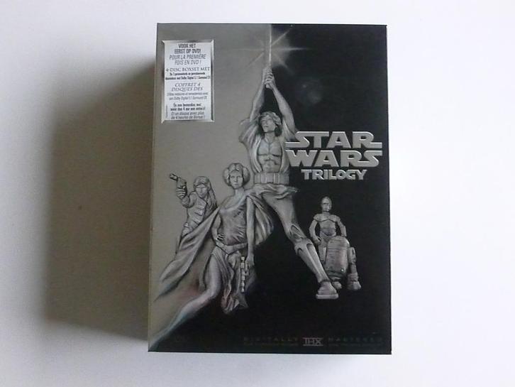 Star Wars - Trilogy IV, V, VI (4 DVD), Cd's en Dvd's, Dvd's | Filmhuis, Zo goed als nieuw, Verzenden