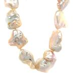 Parel collier met gouden sluiting 14 krt, Ophalen of Verzenden, Nieuw