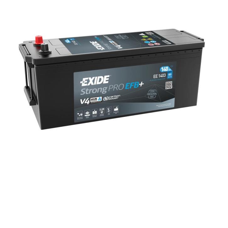 Exide Strong PRO EFB+ accu | EE1403 | 12V 140Ah, Auto-onderdelen, Accu's en Toebehoren, Ophalen of Verzenden