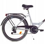 Compacte 24 inch vouwfiets - 6 versnellingen - ideaal voo..., Fietsen en Brommers, Fietsen | Vouwfietsen, 16 tot 18 inch, Versnellingen