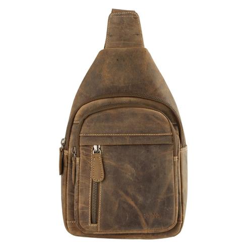 Crossbody Tas Heren Leer - Slingbag Heren - Leren Crossbody, Sieraden, Tassen en Uiterlijk, Tassen | Schoudertassen, Nieuw, Overige merken