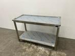 Verstevigd RVS Werktafel met Lekrand, Ophalen of Verzenden, Nieuw in verpakking, RVS Meubilair