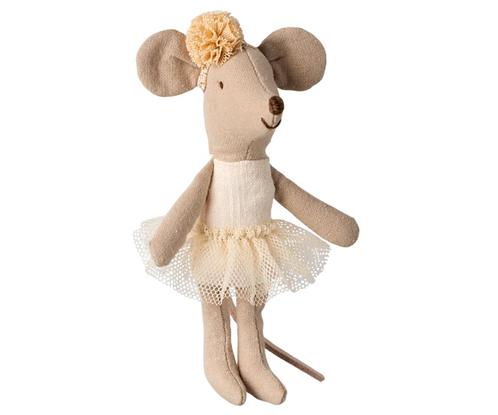 Maileg - Ballerina muis kleine zus - off white 11 cm, Kinderen en Baby's, Speelgoed | Overig