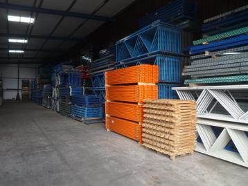 Gebruikte palletstellingen. o.a.STOW,MECALUX,RAMADA/STORAX beschikbaar voor biedingen