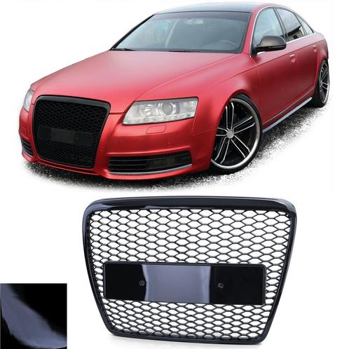 Honingraat grill - voor Audi A6 C6 4F 2008-2011 sedan/ava..., Auto-onderdelen, Carrosserie en Plaatwerk, Nieuw, Ophalen of Verzenden