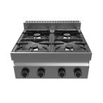 Unni-cooking | Fornuis | Tafelmodel | Gas | 4 Branders | 4x, Zakelijke goederen, Horeca | Keukenapparatuur, Nieuw in verpakking