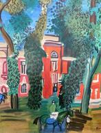 Raoul Dufy - Paris Le Paddock A Deauville - Original French, Antiek en Kunst