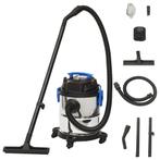 vidaXL Nat- en droogzuiger 1200 W 20 L zilverkleurig, Witgoed en Apparatuur, Stofzuigers, Verzenden, Nieuw