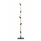 Cascando staande kapstok Bamboo 1 eikenhout - zwarte haken, Verzenden, Nieuw
