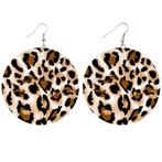 Leopard print - Afrikaanse oorbellen, Ophalen of Verzenden, Nieuw