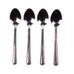 Benson Set theelepels - chroom - 4 stuks - compact en sti..., Ophalen of Verzenden, Nieuw