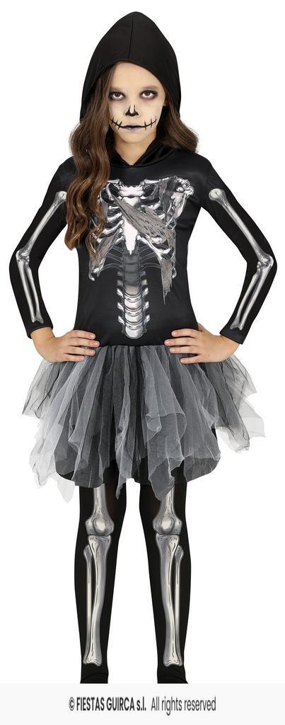 Skeletkostuum Met Tule Rok Voor Meisjes, Kleding | Dames, Carnavalskleding en Feestkleding, Nieuw, Ophalen of Verzenden