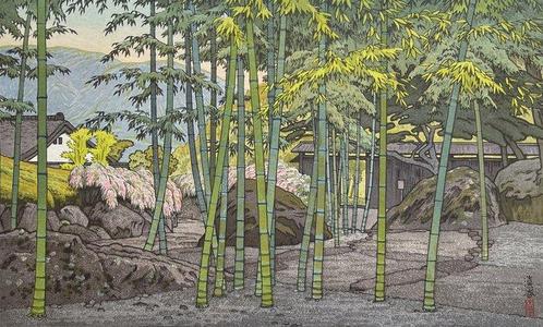 Shinsenkyo, Hakone (Bamboo Garden, Hakone Museum) - Toshi, Antiek en Kunst, Antiek | Overige Antiek