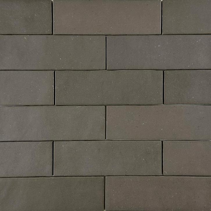 Vloertegel / wandtegel fango donker bruin grijs mat 5x15, Doe-het-zelf en Verbouw, Tegels, Vloertegels, Nieuw, 10 m² of meer, Keramiek