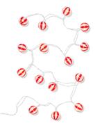 HEMA Lichtsnoer 1.8m met 15 lampjes kerstballen voor binnen, Verzenden, Nieuw