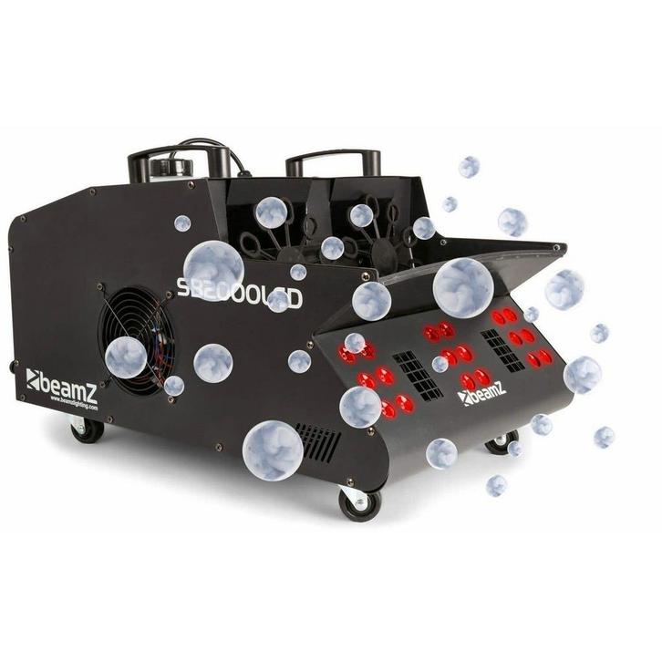 Retourdeal - BeamZ SB2000LED Rook- en Bellenblaasmachine met, Muziek en Instrumenten, Licht en Laser, Zo goed als nieuw, Verzenden