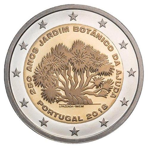 Portugal 2 Euro Botanische Tuin 2018, Postzegels en Munten, Munten | Europa | Euromunten, Verzenden