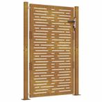 Cortenstaal Poort 105x130 cm | OP = OP Retourdeal, Tuin en Terras, Schuttingen, 1 tot 2 meter, Minder dan 3 meter, Nieuw, Ophalen of Verzenden