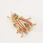 Zonder Minimumprijs - Broche Zilver, Verguld - 1.00ct. tw.