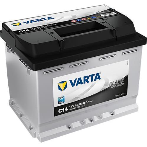 Varta Black Dynamic C14 accu | 556 400 048 | 12V 56Ah, Auto-onderdelen, Accu's en Toebehoren, Ophalen of Verzenden