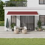 vidaXL Luifel automatisch uittrekbaar 500x300 cm, Tuin en Terras, Zonneschermen, Verzenden, Nieuw