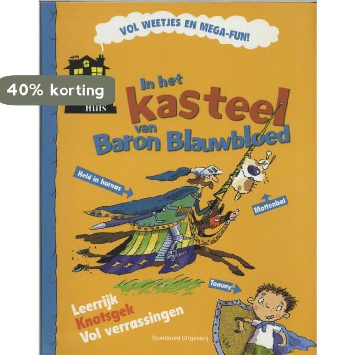 Tommys Weetjeshuis Kasteel Blauwbloed 9789002243127, Boeken, Overige Boeken, Gelezen, Verzenden
