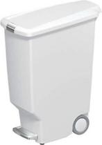 Simplehuman Slimline Prullenbak - 40 l - Plastic - Wit, Huis en Inrichting, Verzenden, Zo goed als nieuw