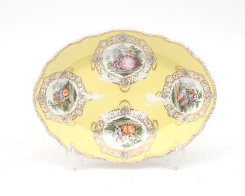 Een porseleinen Meissen sierschotel, Duitsland, 19e eeuw, Antiek en Kunst, Antiek | Porselein