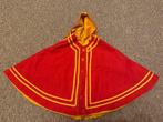 Prachtige rode bisschoppeluit met gouden net. - Textiel,