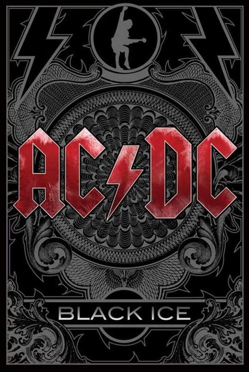 Poster AC DC Black Ice 61x91,5cm, Verzamelen, Posters, Nieuw, A1 t/m A3, Verzenden