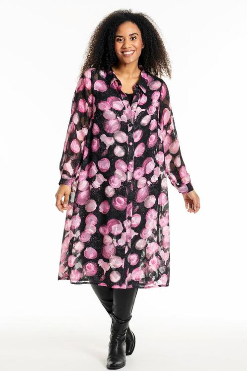 Studio blouse Juni lang voile print Maat:, Kleding | Dames, Blouses en Tunieken, Overige kleuren, Nieuw, Verzenden