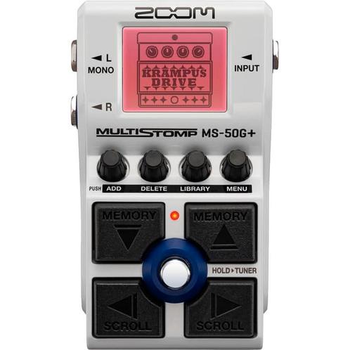 Zoom MS-50G+ MultiStomp digitaal multi-effectpedaal voor git, Muziek en Instrumenten, Effecten, Verzenden