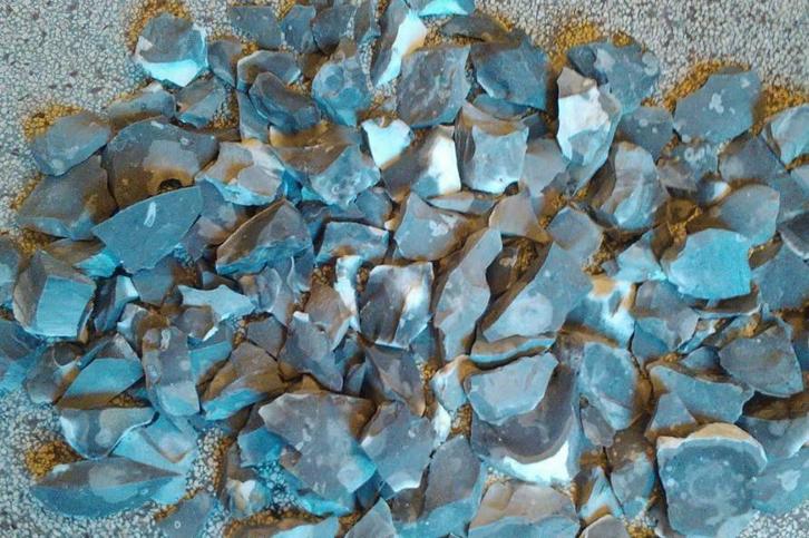 Vuursteen  Silex Flint 300gram voor uw vuurslag, Caravans en Kamperen, Kampeeraccessoires, Nieuw