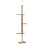 TRUUSK Krabpaal Plafondhoog 228-260 Cm In Hoogte Verstelbaar, Dieren en Toebehoren, Katten-accessoires, Verzenden, Nieuw