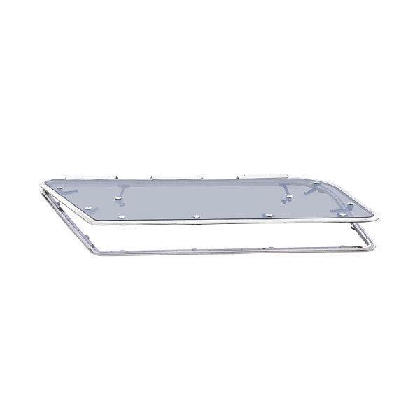 Bieden: Nemo aluminium white coated opening flybridge hatch, Watersport en Boten, Bootonderdelen, Kombuis en Sanitair, Nieuw, Zeilboot of Motorboot