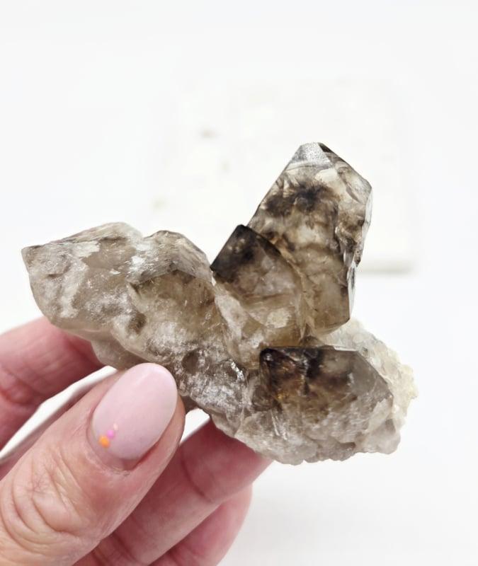 Elestiaal Kwarts uit Brazilië (zie filmpje), Verzamelen, Mineralen en Fossielen, Ophalen of Verzenden