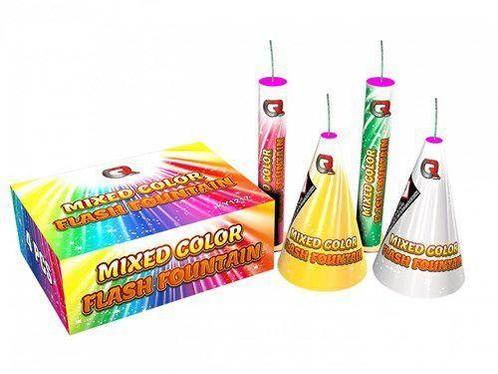 Mixed Color Flash Fountain of Dreams, Hobby en Vrije tijd, Feestartikelen, Feestartikel, Nieuw, Verzenden