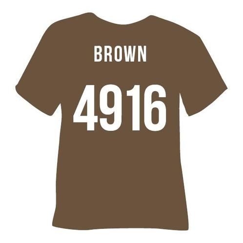 Poli-Flex Turbo Brown 4916, Hobby en Vrije tijd, Kledingapplicaties en Hotfix, Overige applicaties, Nieuw, Verzenden