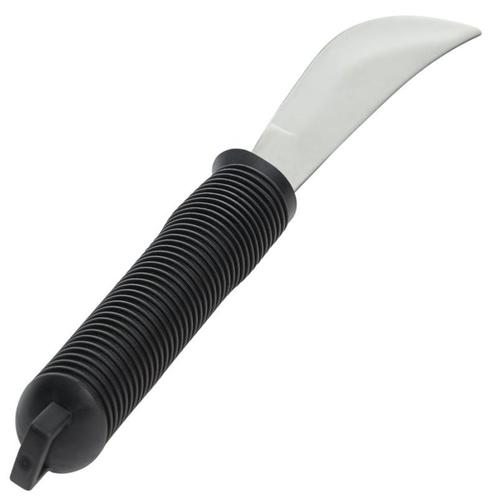 Mes - Aangepast bestek - verdikt, extra grip. - ZWART, Diversen, Verpleegmiddelen, Ophalen of Verzenden