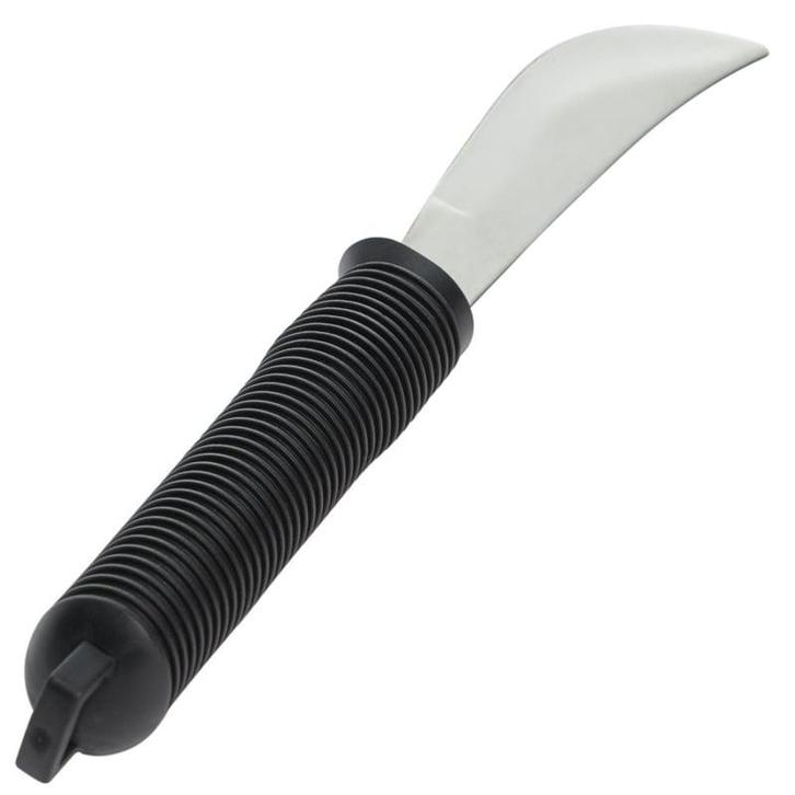 Mes - Aangepast bestek - verdikt, extra grip. - ZWART, Diversen, Verpleegmiddelen, Ophalen of Verzenden