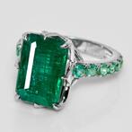 Zonder Minimumprijs - Ring - 14 karaat Witgoud, 7,88ct, Sieraden, Tassen en Uiterlijk, Ringen, Nieuw