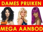 Dames pruik - Mega aanbod feestpruiken, Ophalen of Verzenden, Nieuw