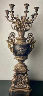 Kandelaar - Zilverbrons