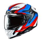 HJC F71 Fes Wit Rood Blauw Integraalhelm, Nieuw met kaartje, Verzenden, HJC, XXL